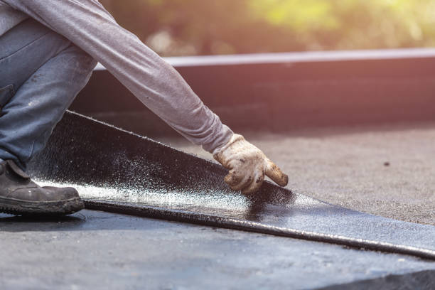 Professional Basement Waterproofing technician working in Lincoln Park, MI